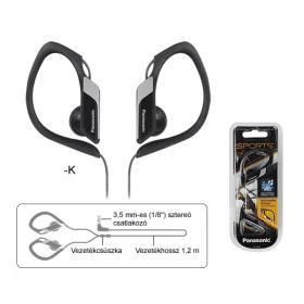 Panasonic RP-HS34E-K fülhallgató