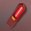 Phenom Mágneses steklámpa COB + SMD LED-del, akasztóval - vészjelzővel (18614)