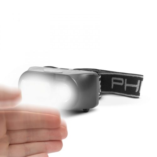 Phenom COB+XPE LED-es fejlámpa - mozgásérzékelővel - akkumulátorral (18616A)