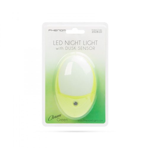 Phenom Irányfény - fényszenzorral - 240 V - zöld (20281D)