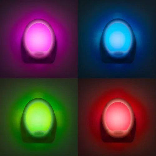 Phenom LED éjszakai fény, színváltós - Premium "Smooth" - 7 LED (20285)