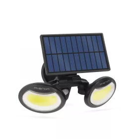   Phenom Mozgásérzékelős szolár reflektor - forgatható fejjel - 2 COB LED (55283)