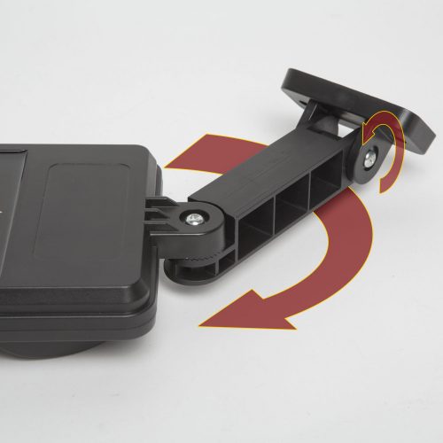 Phenom Mozgásérzékelős szolár reflektor - fali - 6 LED (55290)