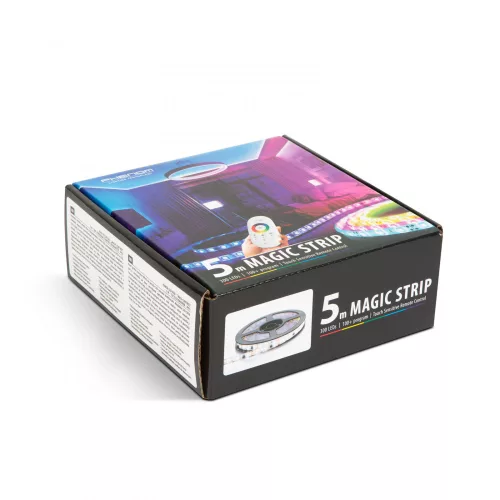 Phenom RGB LED szalag - "MagicControl" - 5 m - 100+ program, érintős távirányító - IP65 (55843)