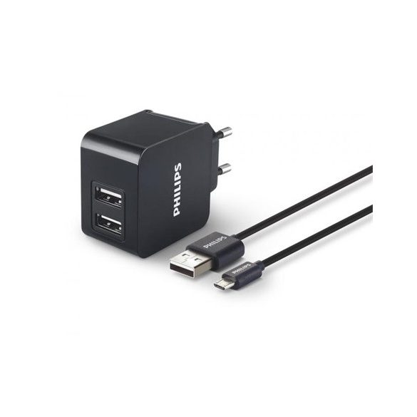 Philips DLP2307U/12 kettős usb hálózati töltő