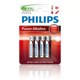 Philips LR03P4B/10 elem power alkali aaa 4-bliszter