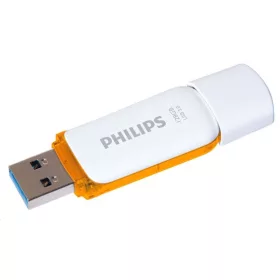 Philips Pendrive USB 3.0 128GB Snow Edition - fehér/sárga