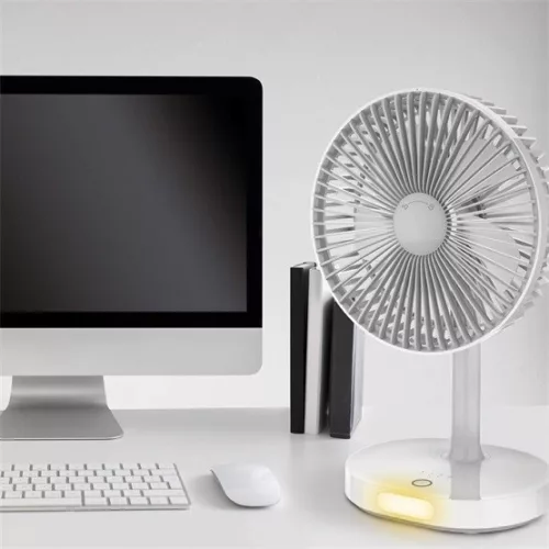 Platinet 45242 7W asztali ventilátor, fehér/szürke