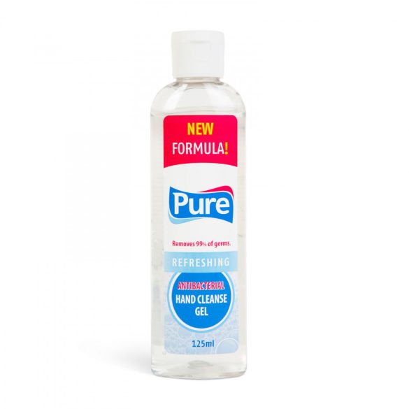 Pure antibakteriális kézfertőtlenítő gél - 125ml (99012)