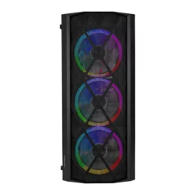   RAMPAGE 34761 rampage számítógépház - everest bumpy (fekete; plexi; atx; alsó táp; 1x120mm; 1xusb3.0 + 2xusb2.0, i/o; porszűrő)
