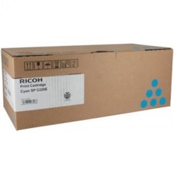 Ricoh SPC220E Type220 kék eredeti toner (406053,406766)