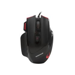   Rampage Egér Gamer - SMX-R17 X-RAPIER (7200DPI, 7 gomb, makro, RGB LED, 1,6m harisnyázott kábel, fekete)