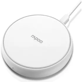   Rapoo VEZ. NÉLK. mobiltelefon QI töltő, 2A, FEHÉR (187152)