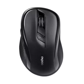   Rapoo M500 Bluetooth 3.0/4.0 + 2.4GHz vezeték nélküli egér - fekete (184535)