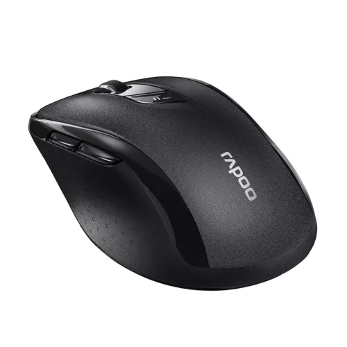Rapoo M500 Bluetooth 3.0/4.0 + 2.4GHz vezeték nélküli egér - fekete (184535)