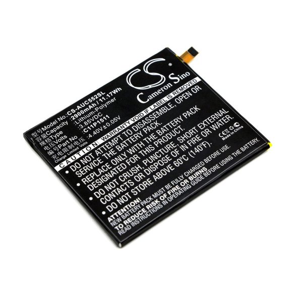 Asus  C11P1511, 0B200-02000500 3,85V 2900mAh utángyártott RealPower Li-Polymer akku