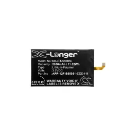   CAT 76100001L00, S30, APP-12F-B55951-CXX-111 3.8V 2900mAh utángyártott akku