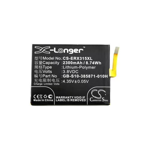 Sony GB-S10-385871-010H 3,8V 2300mAh utángyártott RealPower Li-Polymer akku