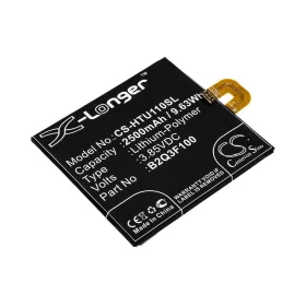   HTC  B2Q3F100, 35H00274-0M1 3.85V 2500mAh utángyártott RealPower Li-Polymer akku