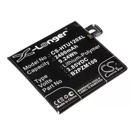   HTC  B2PZM100, 35H00270-00M 3,85V 2400mAh utángyártott RealPower Li-Polymer akku