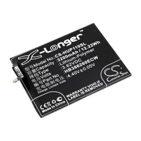   Huawei HB386280ECW 3,82V 3200mAh utángyártott RealPower Li-Polymer akku