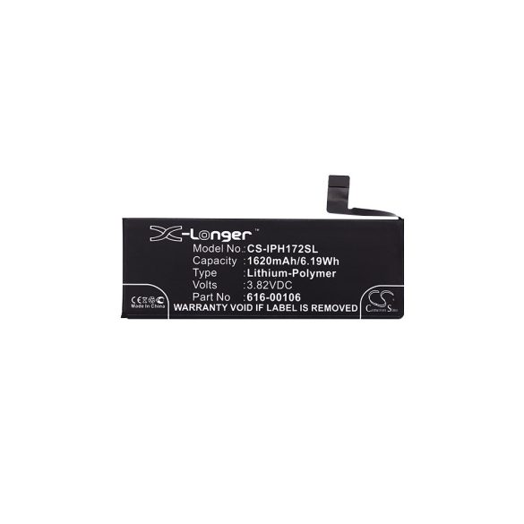 Apple 616-00106,  616-00107 3.82V 1620mAh utángyártott akku