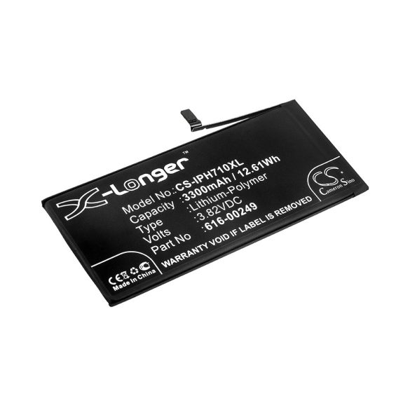 Apple  616-00252, 616-00249 3.82V 3300mAh utángyártott RealPower Li-Polymer akku