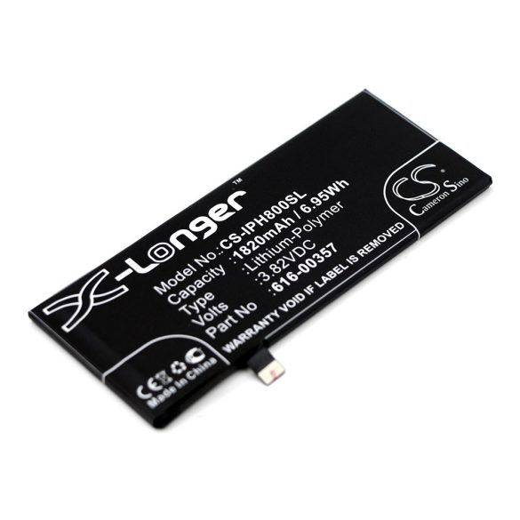 Apple 616-00357 3,82V 1820mAh utángyártott RealPower Li-Polymer akku