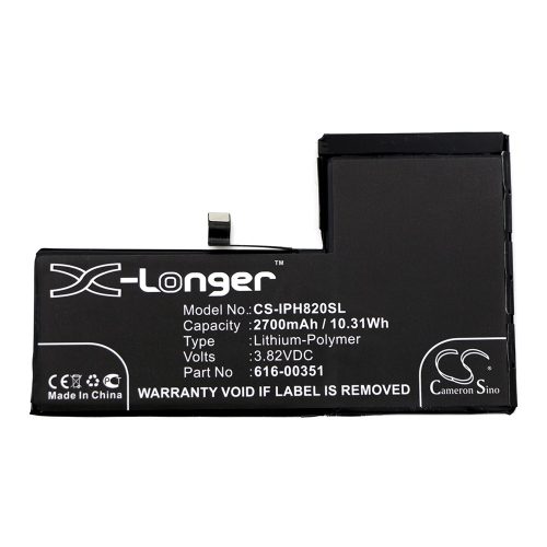 Apple 616-00351 3,82V 2700mAh utángyártott RealPower Li-Polymer akku