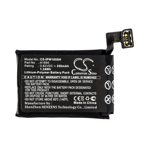Apple A1850 3.82V 350mAh utángyártott RealPower Li-Polymer akku