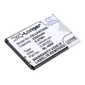   LG  EAC92919001, BL-49SF 3,85V 2200mAh utángyártott RealPower Li-ion akku