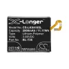 LG  EAC63638201, BL-T36 3.85V 2900mAh utángyártott RealPower Li-Polymer akku