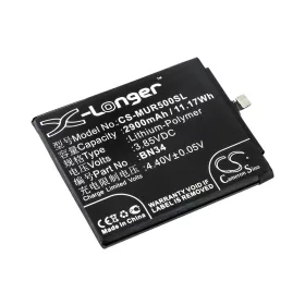   Redmi BN34 3.85V 2900mAh utángyártott RealPower Li-Polymer akku