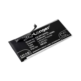   Nokia HE333 3.85V 3000mAh utángyártott RealPower Li-Polymer akku