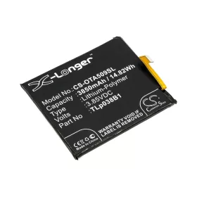   Alcatel  TLp038B1, CAC3860004C1 3.85V 3850mAh utángyártott RealPower Li-Polymer akku