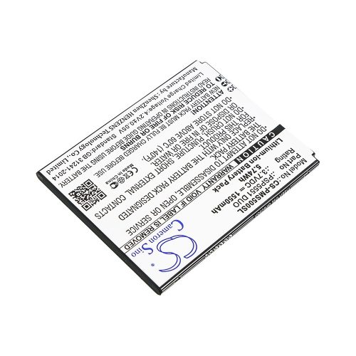 Prestigio PSP5551 DUO 3.7V 1550mAh utángyártott RealPower Li-ion akku