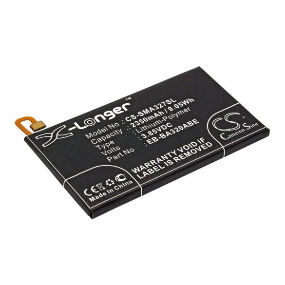 Samsung  GH43-04677A, EB-BA320ABE 3,85V 2350mAh utángyártott RealPower Li-Polymer akku