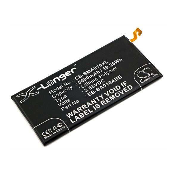 Samsung EB-BA910ABE 3,85V 5000mAh utángyártott RealPower Li-Polymer akku