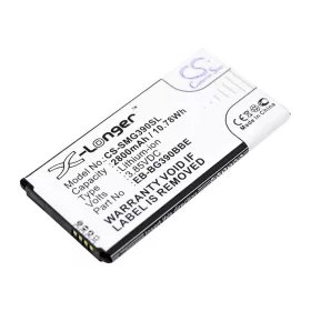   Samsung  EB-BG390BBEGWW, EB-BG390BBE 3.85V 2800mAh utángyártott RealPower Li-ion akku