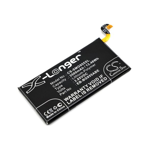 Samsung  EB-BG955ABE,  GH43-04733A, EB-BG955ABA 3,85V 3500mAh utángyártott RealPower Li-Polymer akku