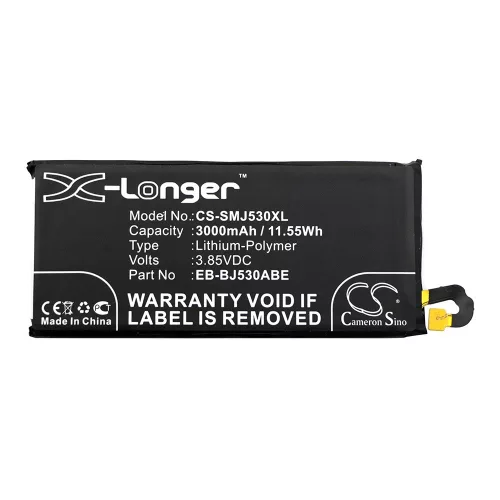 Samsung EB-BJ530ABE 3,85V 3000mAh utángyártott RealPower Li-Polymer akku