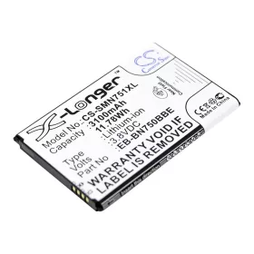   Samsung  EB-BN750BBE, EB-BN750BBC 3,8V 3100mAh utángyártott RealPower Li-ion akku