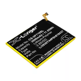   Vodafone Li3930T44P6h816437 3.85V 3000mAh utángyártott RealPower Li-Polymer akku