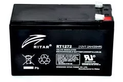 Ritar RT1272 12V 7,2 Ah zselés akkumulátor T2