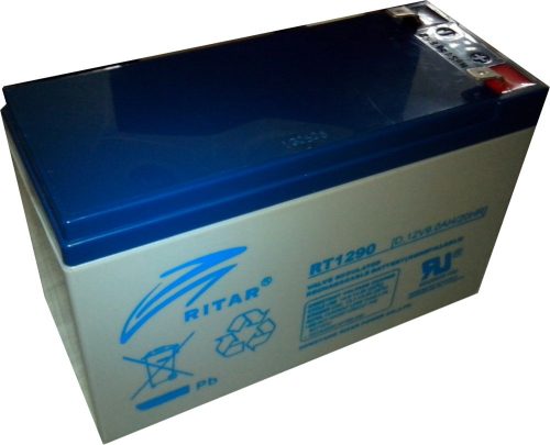 Ritar RT1290D 12V 9Ah ciklikus ólomzselés akkumulátor