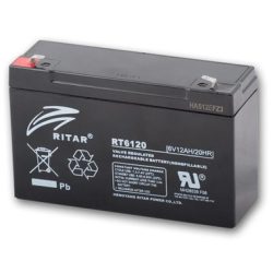 Ritar RT6120 6V 12Ah zselés akkumulátor