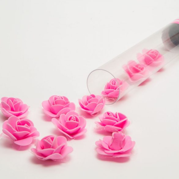 Rózsa konfetti kilövő - rózsaszín (55948PK)