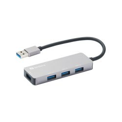  Sandberg USB Hub - USB-A Hub 1xUSB3.0+3x2.0 SAVER (Bemenet: USB-A, Kimenet:4x USB-A 3.0)
