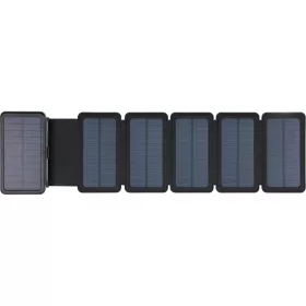   Sandberg Akkubank - Solar 6-Panel Powerbank 20000 (napelemes; kültéri; IPX4 cseppálló; LED lámpa; 2xUSB-A+USB-C)