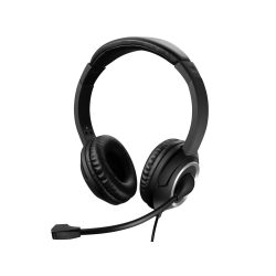   SANDBERG 126-15 sandberg fejhallgató - minijack chat headset (mikrofon; 3,5mm jack; hangerő szabályzó; 1,8m kábel; fekete)
